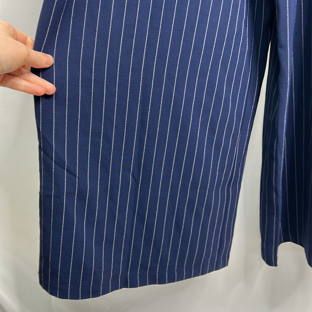 Gestuz Kine sleeveless pinstripe pocketed jumpsuit NWT Intermix - Picture 3 of 10